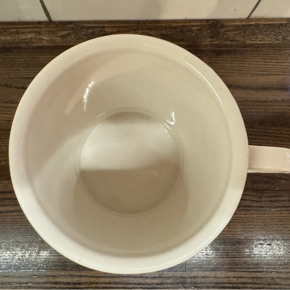 Anthropologie Black and White K Coffee Mug - Picture 3 of 9